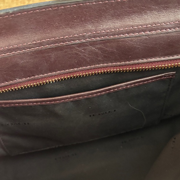 Coach Swagger 27 Snakeskin Satchel with Black and Gold Accents - Picture 9 of 10